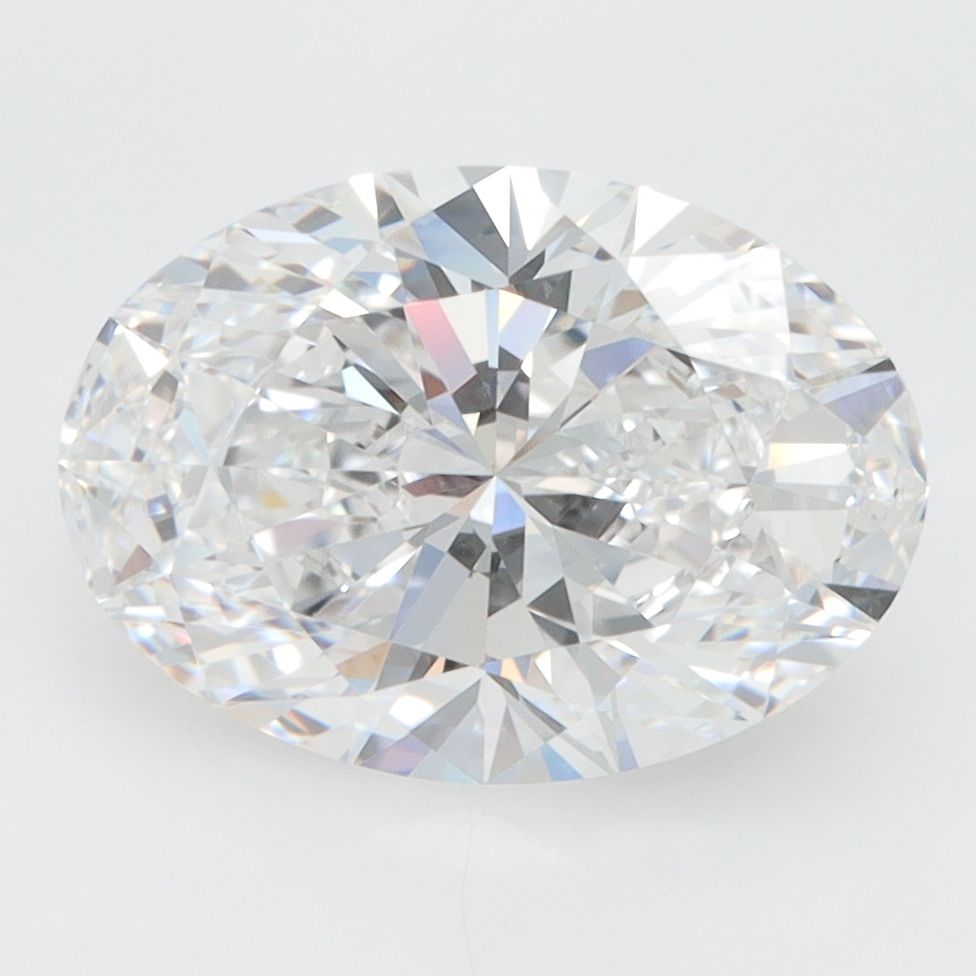 3.34 ct. oval Lab Grown Diamond front image