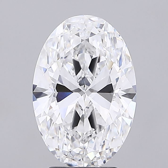 3.77 ct. oval Lab Grown Diamond front image