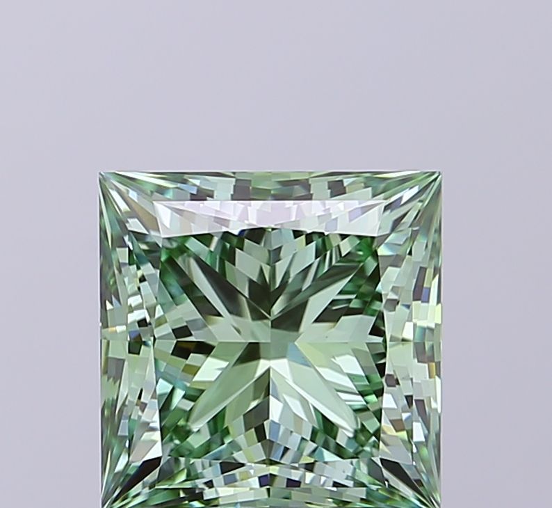 3.72 ct. princess Lab Grown Diamond front image