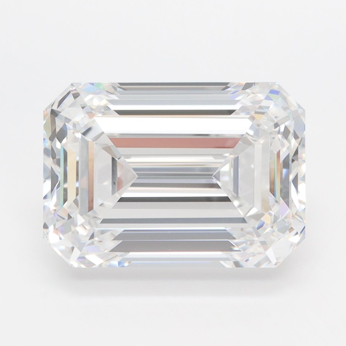 5.63 ct. emerald Lab Grown Diamond front image