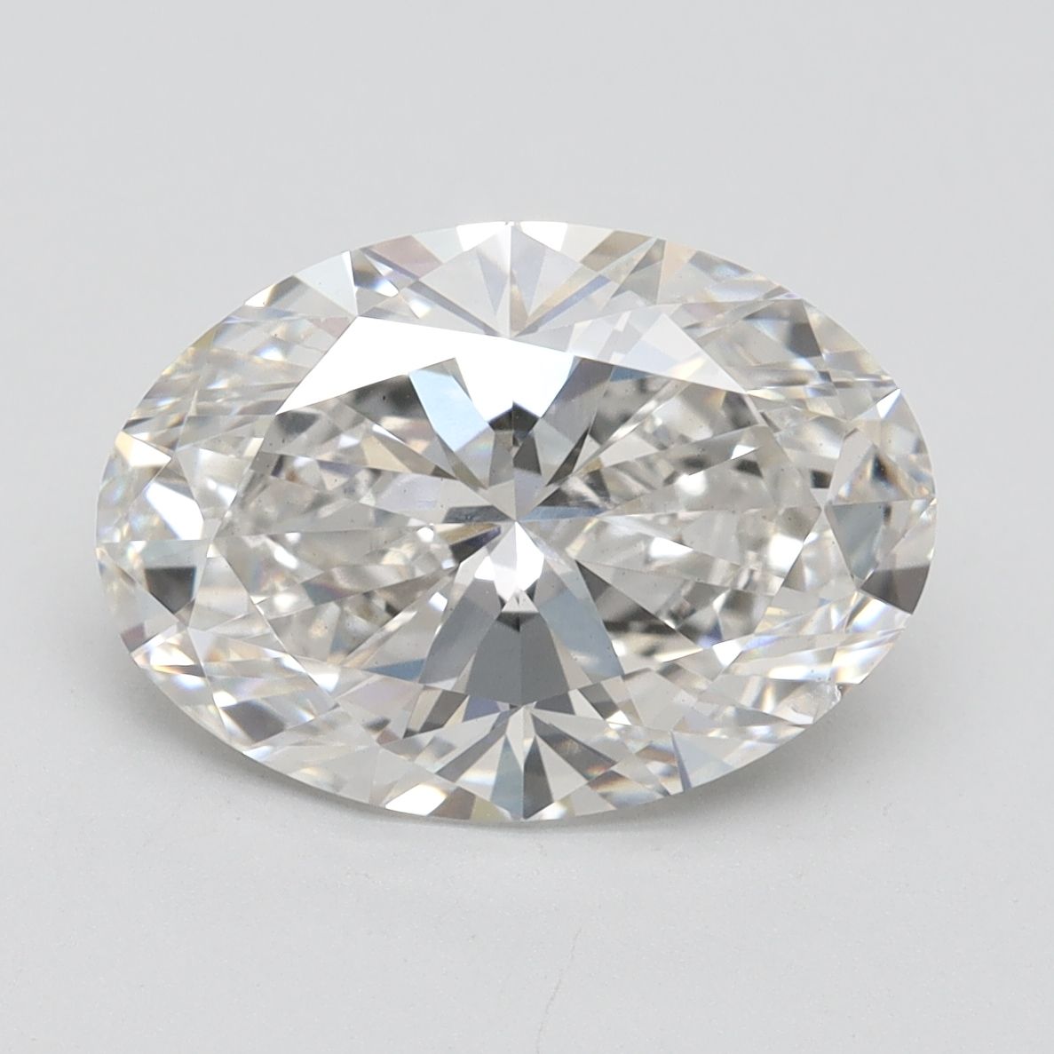 4.02 ct. oval Lab Grown Diamond front image