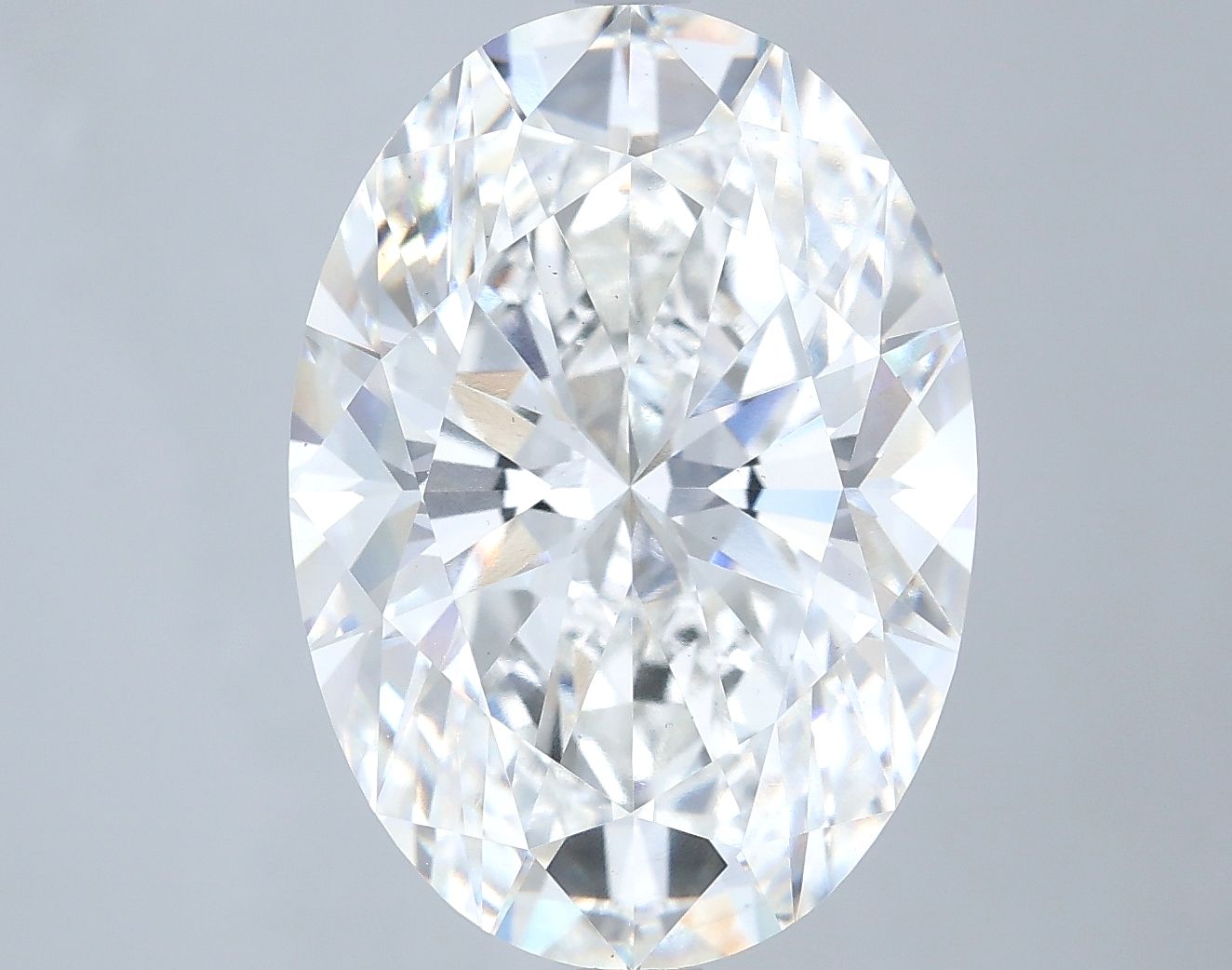 8.03 ct. oval Lab Grown Diamond front image