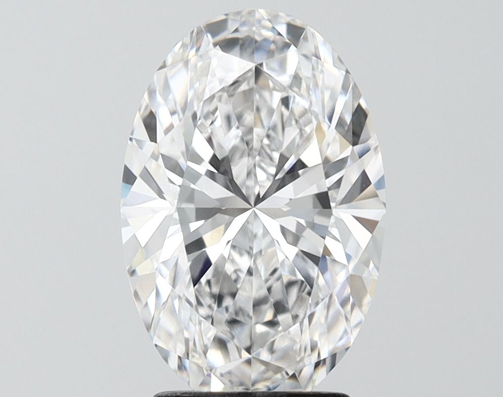 3.02 ct. oval Lab Grown Diamond front image