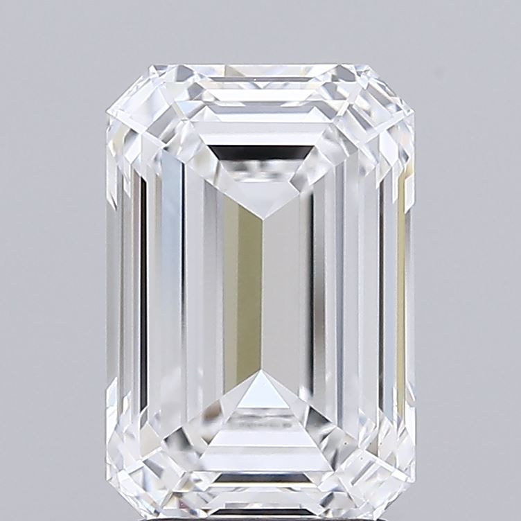 2.86 ct. emerald Lab Grown Diamond front image