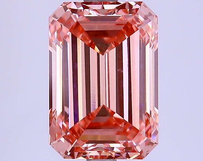 2.96 ct. emerald Lab Grown Diamond front image