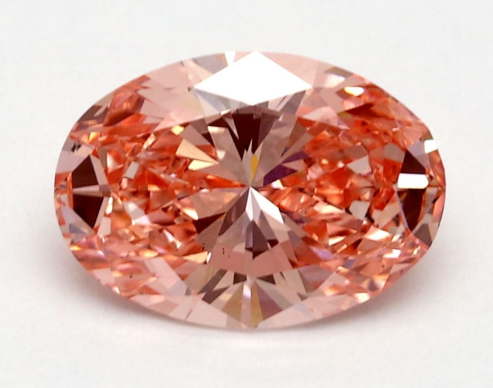 1.71 ct. oval Lab Grown Diamond front image