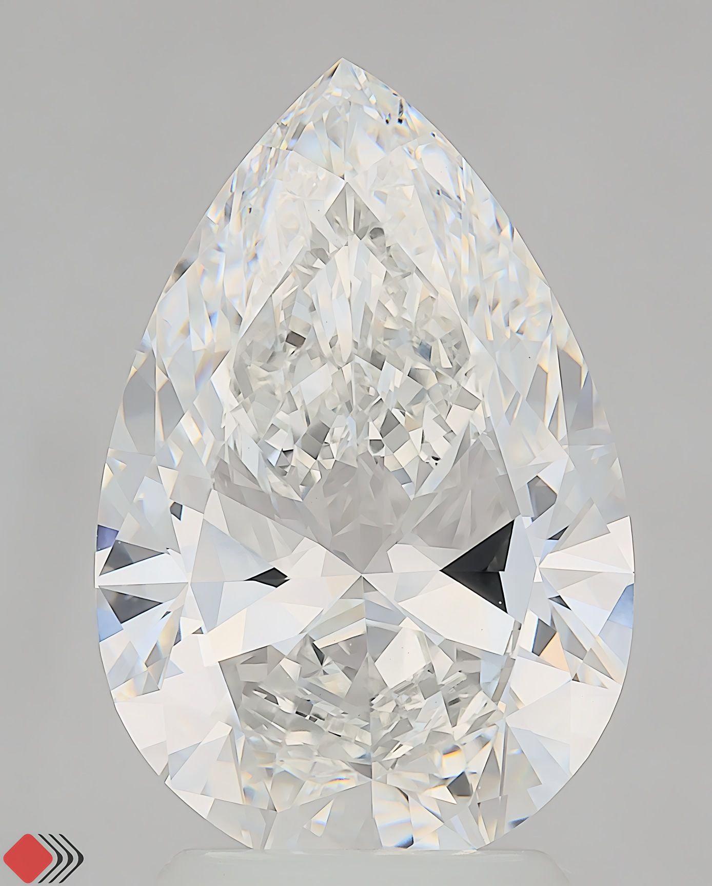 3.01 ct. pear Lab Grown Diamond front image