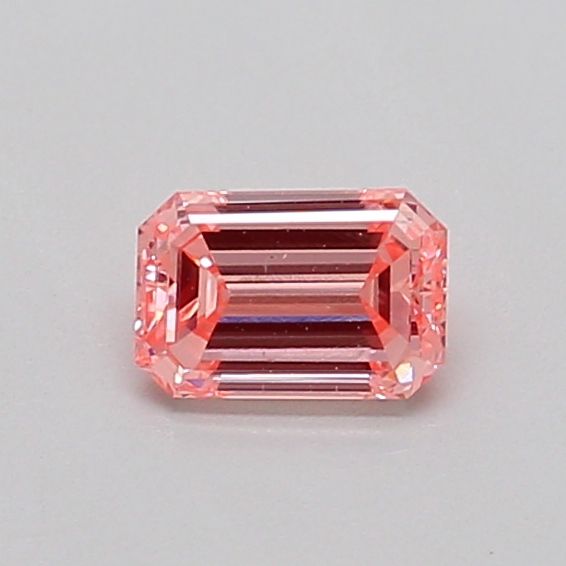 0.39 CT Fancy Intense Pink EMERALD