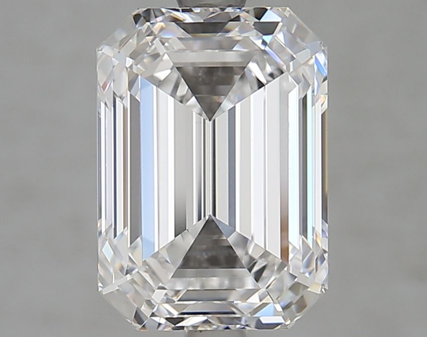 Diamant Émeraude 4.02 ct - Couleur D - Pureté VVS2