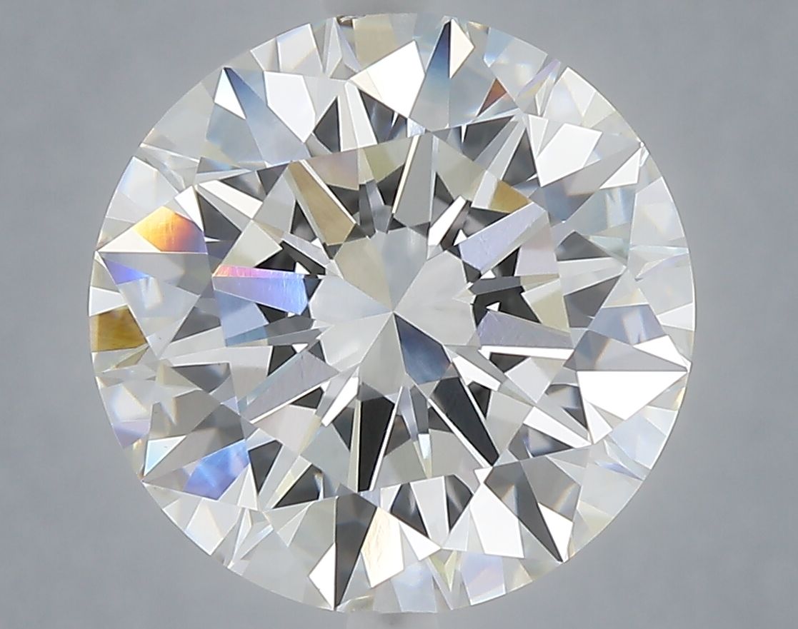 6.10 ct. round Lab Grown Diamond front image