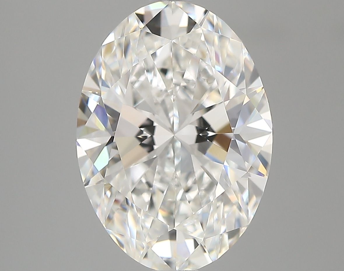 3.50 ct. oval Lab Grown Diamond front image