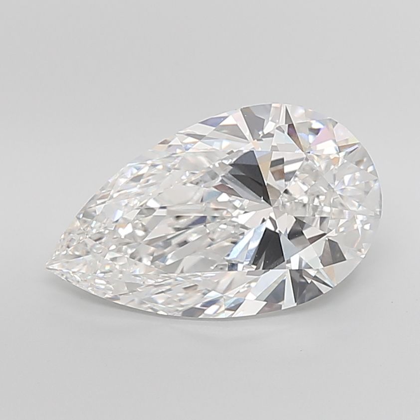 8.04 ct. pear Lab Grown Diamond front image