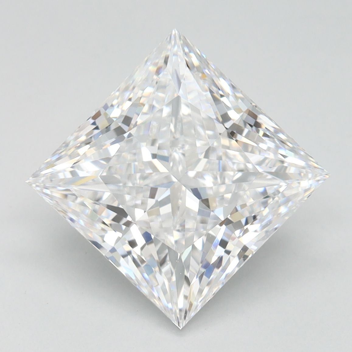 3.47 ct. princess Lab Grown Diamond front image