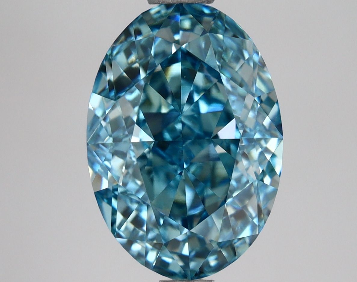 2.54 ct. oval Lab Grown Diamond front image