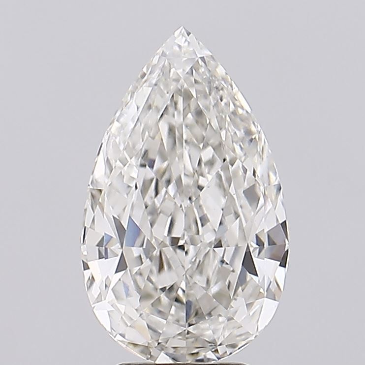 3.14 ct. pear Lab Grown Diamond front image