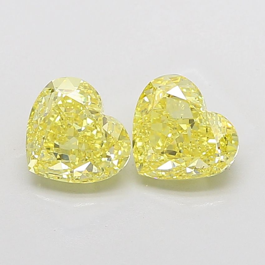 2.06 ct. heart Lab Grown Diamond front image