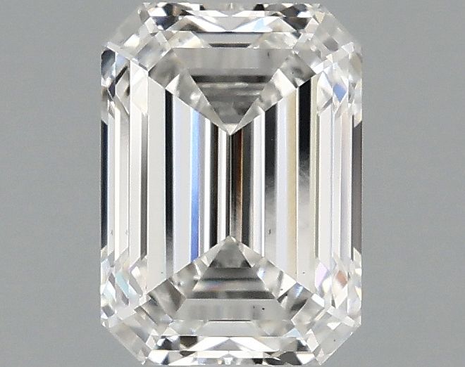 1.58 ct. emerald Lab Grown Diamond front image