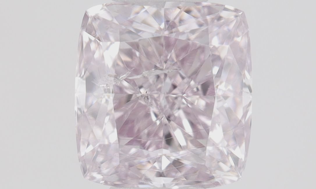 Diament 0.35 ct Fancy Light Purplish Pink/I1