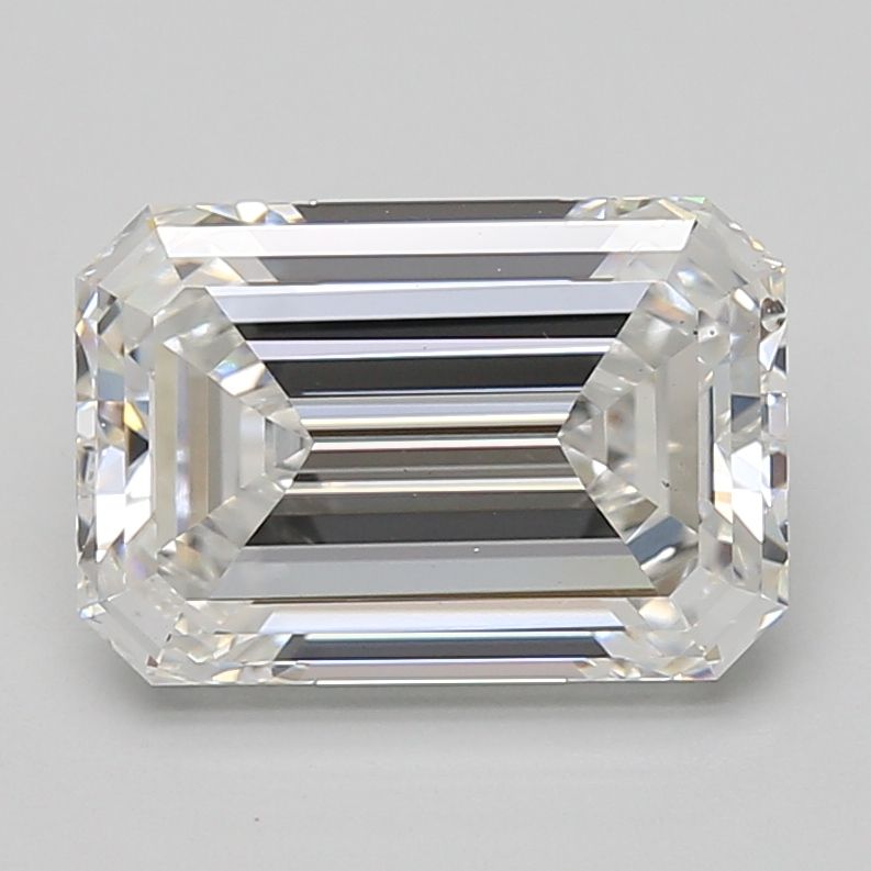 4.04 ct. emerald Lab Grown Diamond front image