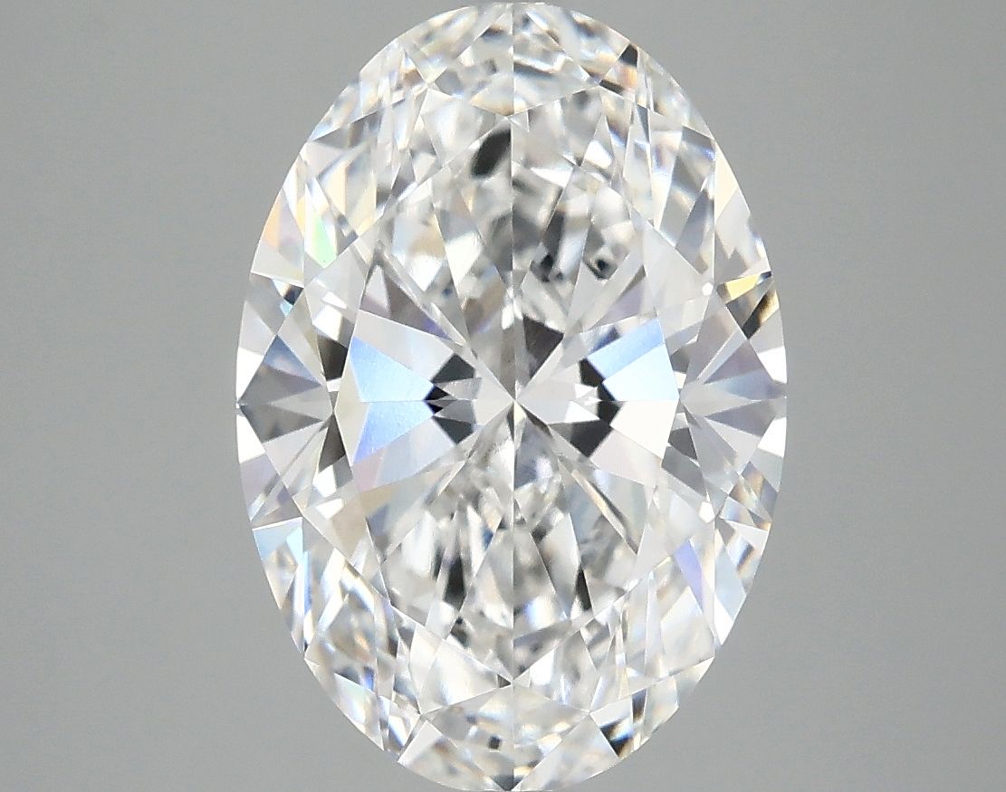 3.93 ct. oval Lab Grown Diamond front image