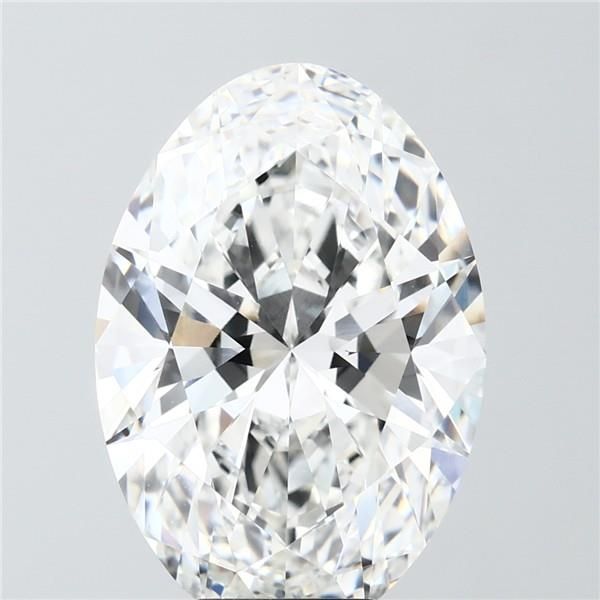 8.09 ct. oval Lab Grown Diamond front image