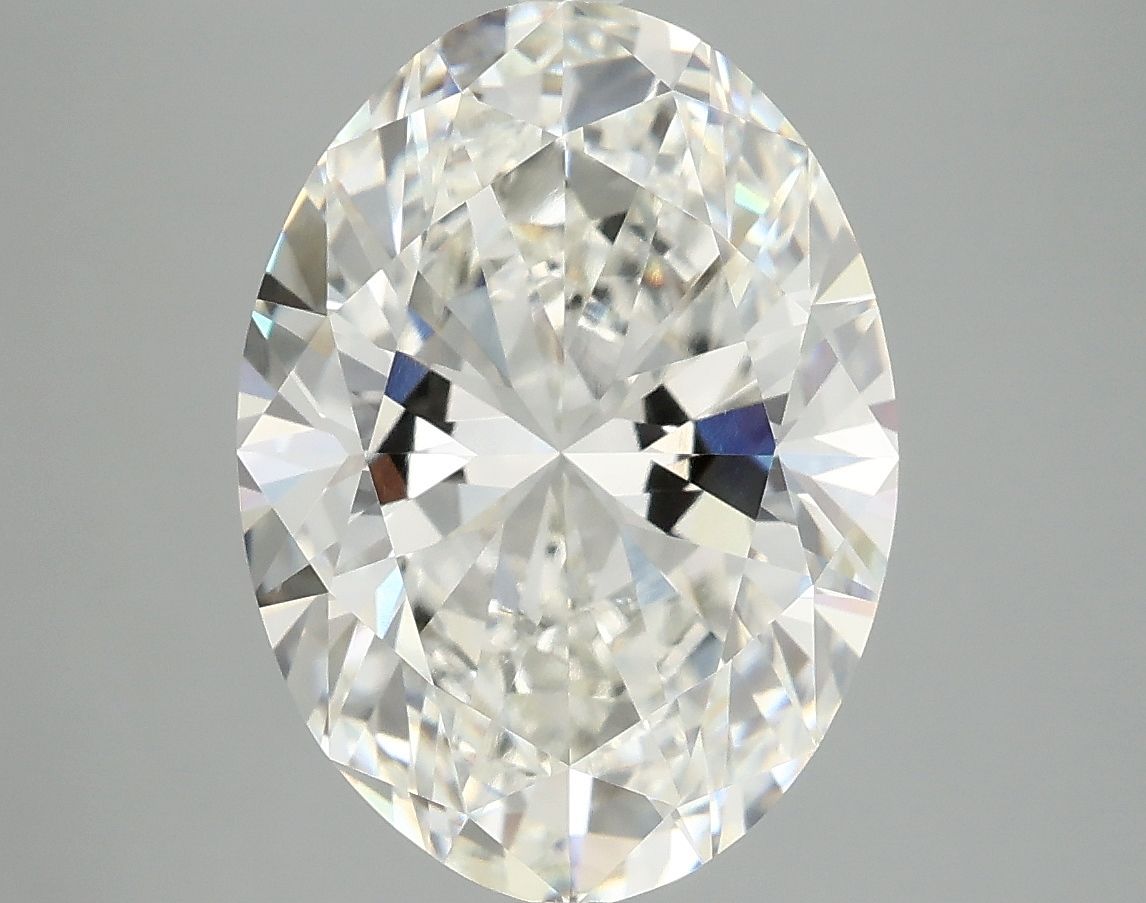 5.05 ct. oval Lab Grown Diamond front image