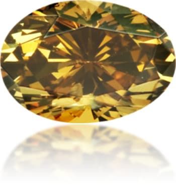 Diament 0.52 ct Fancy Brown/I1