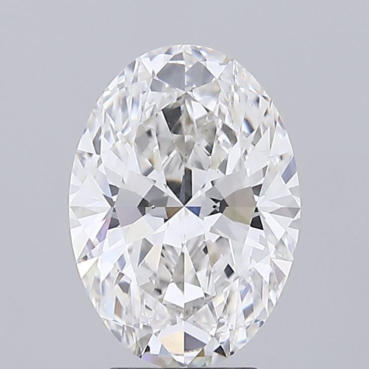 3.26 ct. oval Lab Grown Diamond front image