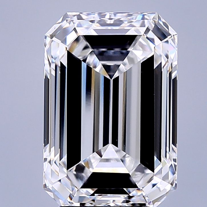 5.48 ct. emerald Lab Grown Diamond front image