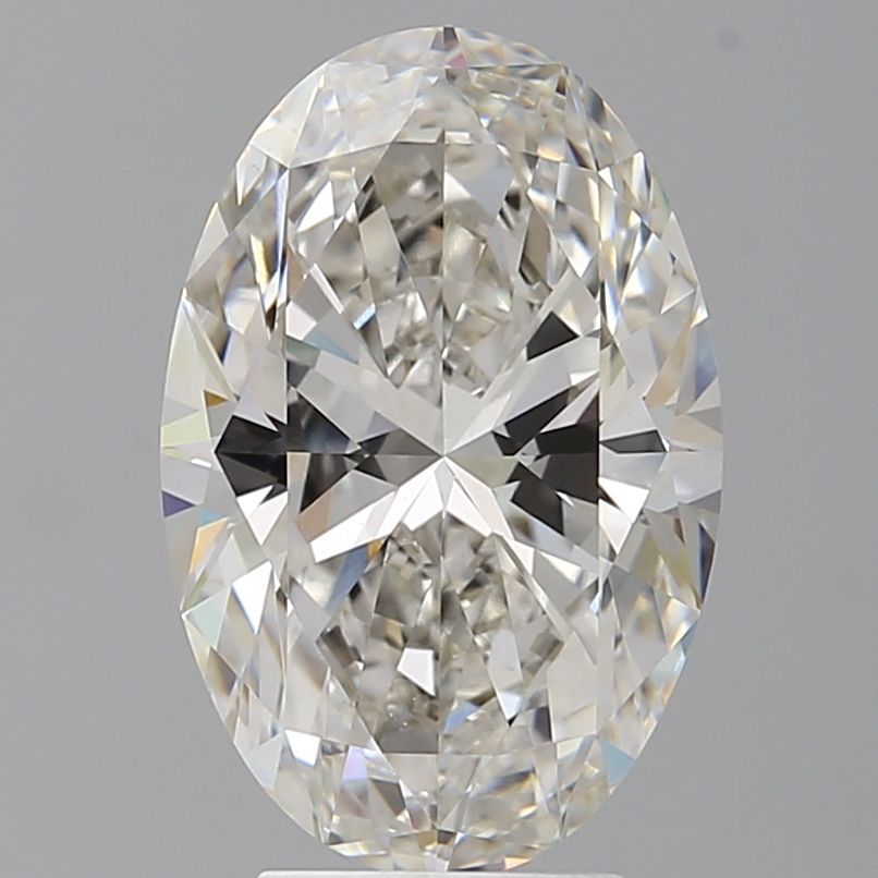 4.54 ct. oval Lab Grown Diamond front image