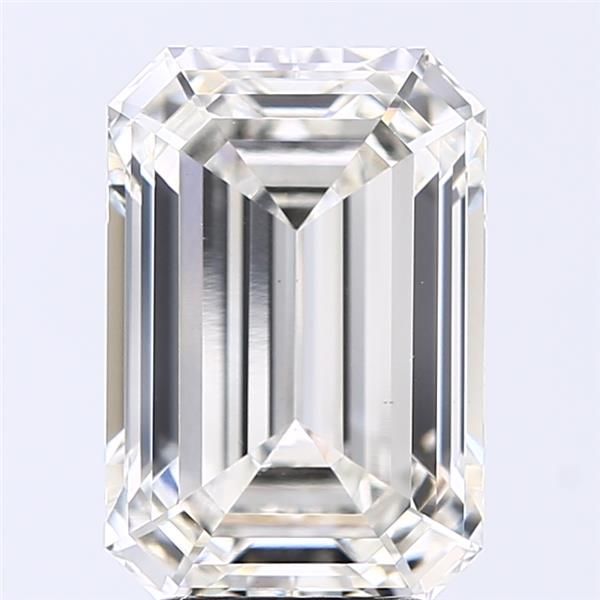 4.05 ct. emerald Lab Grown Diamond front image