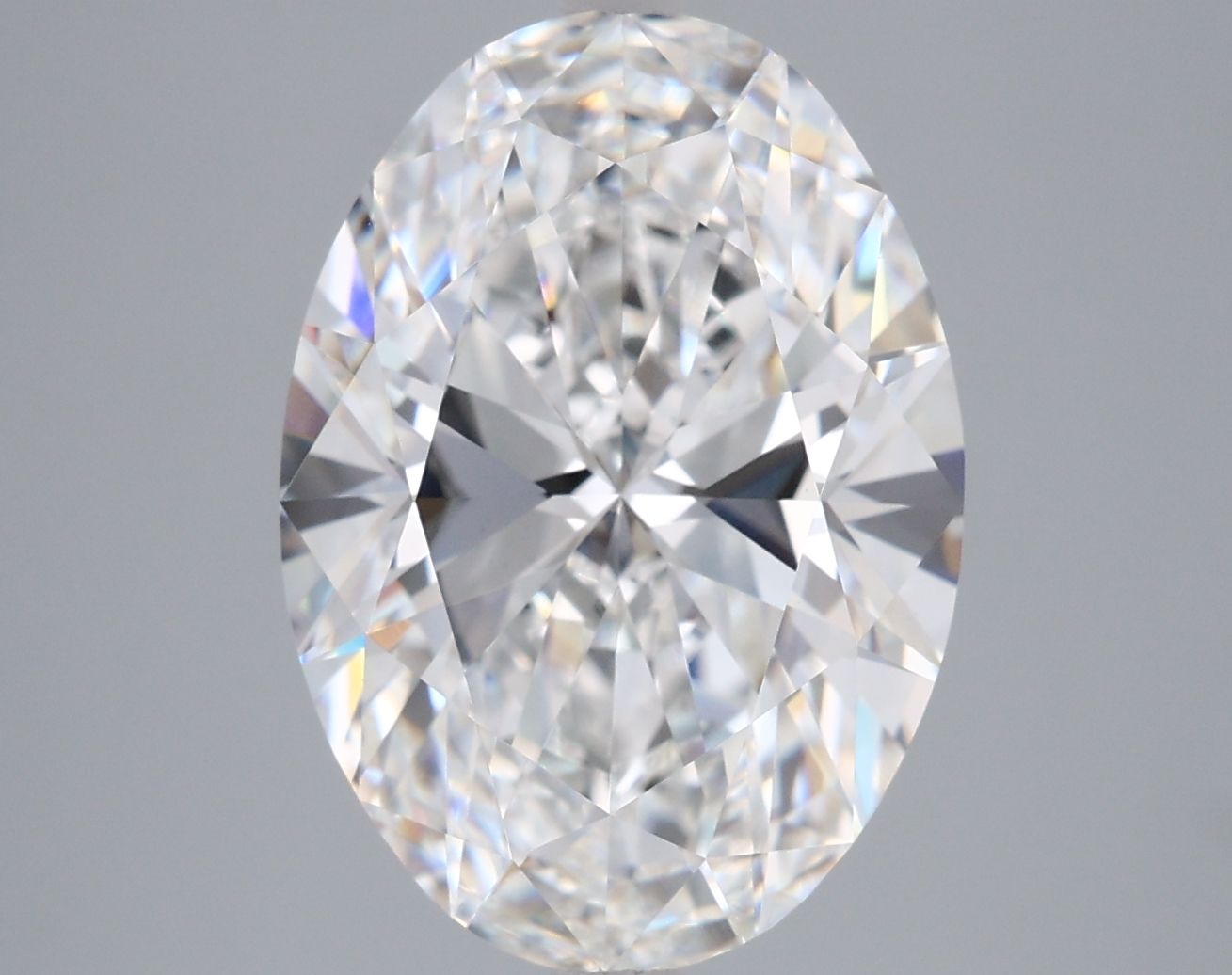 5.03 ct. oval Lab Grown Diamond front image