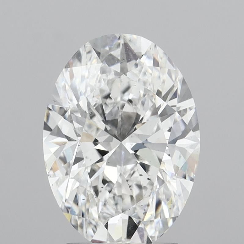 3.38 ct. oval Lab Grown Diamond front image