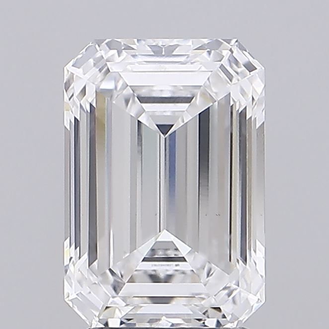 3.03 ct. emerald Lab Grown Diamond front image