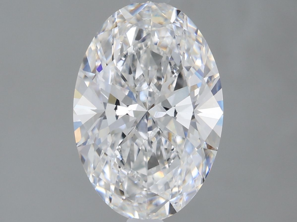 2.03 ct. oval Lab Grown Diamond front image