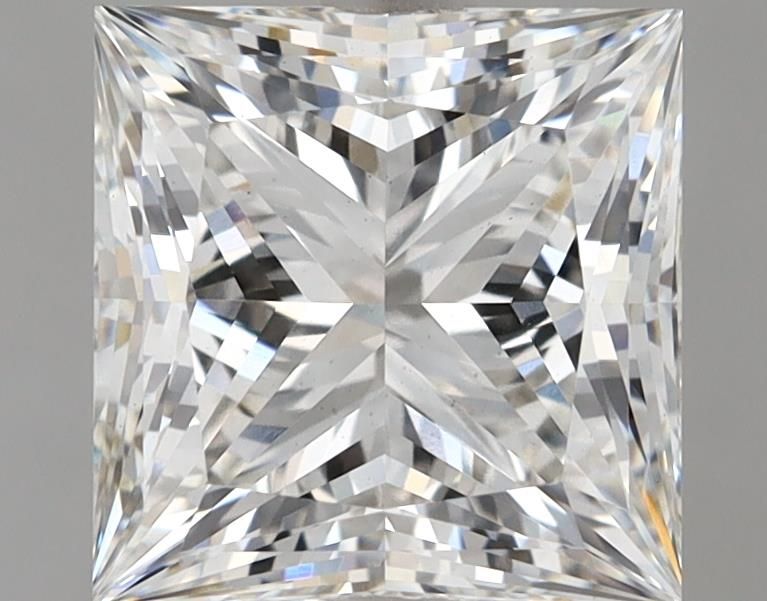 3.38 ct. princess Lab Grown Diamond front image