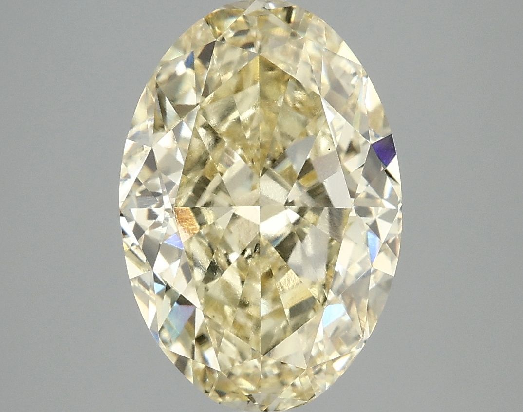 5.04 ct. oval Lab Grown Diamond front image