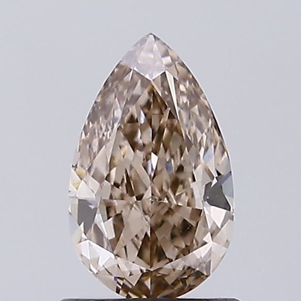 1.0 CT Fancy Light Brown PEAR
