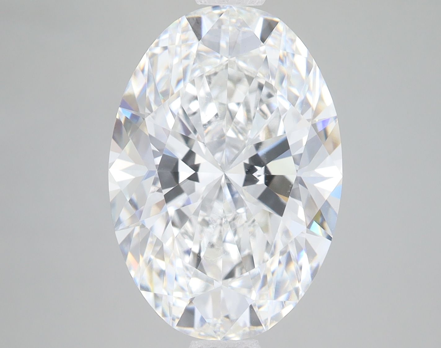 5.55 ct. oval Lab Grown Diamond front image