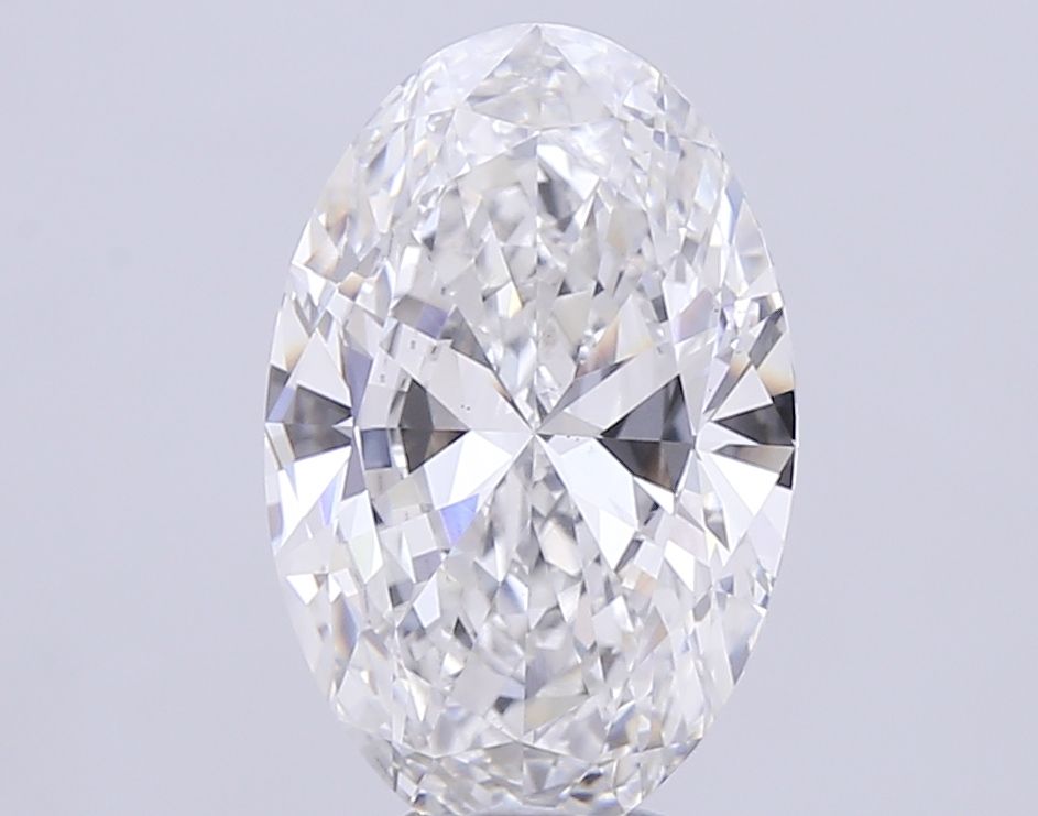 7.53 ct. oval Lab Grown Diamond front image
