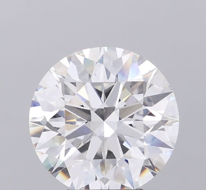 6.04 ct. round Lab Grown Diamond front image
