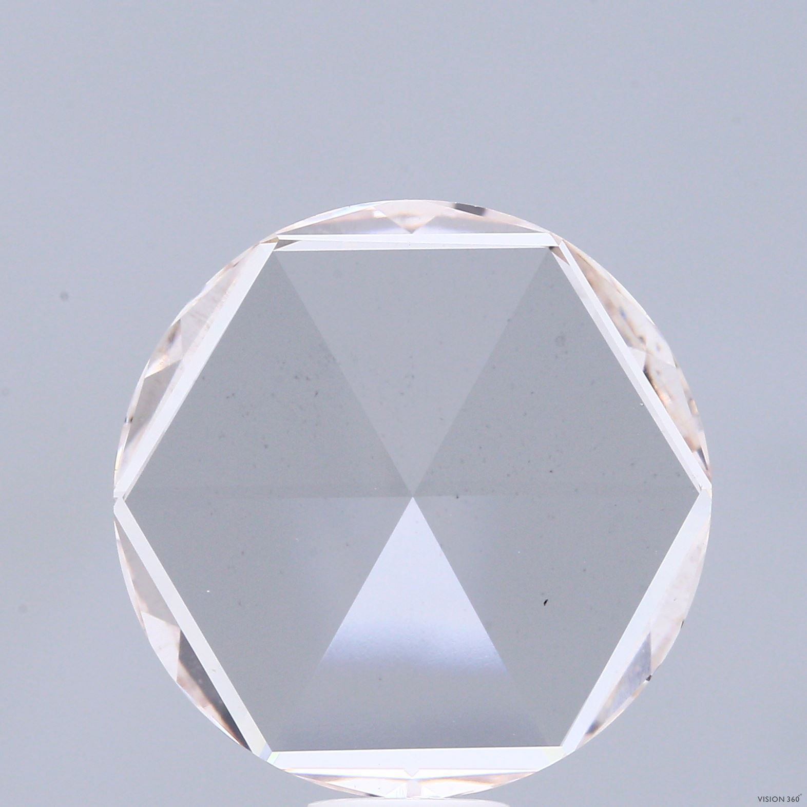 8.02 ct lab-grown Rose Diamond