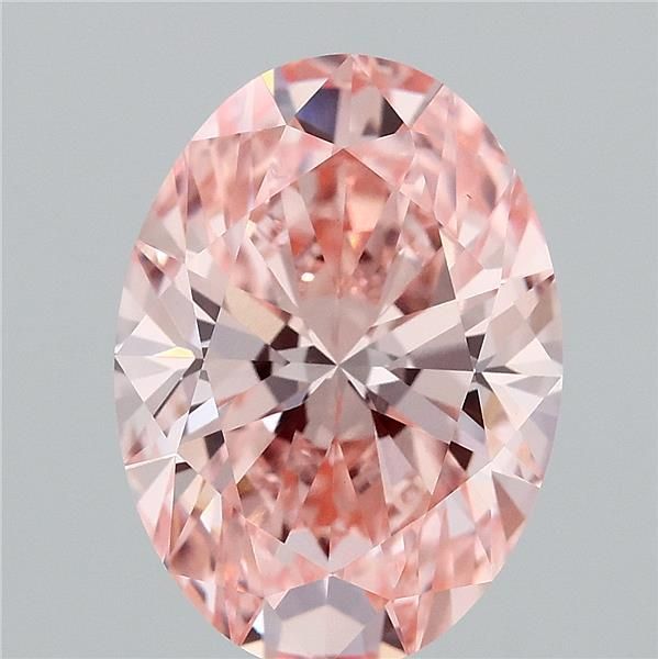 4.09 ct. oval Lab Grown Diamond front image