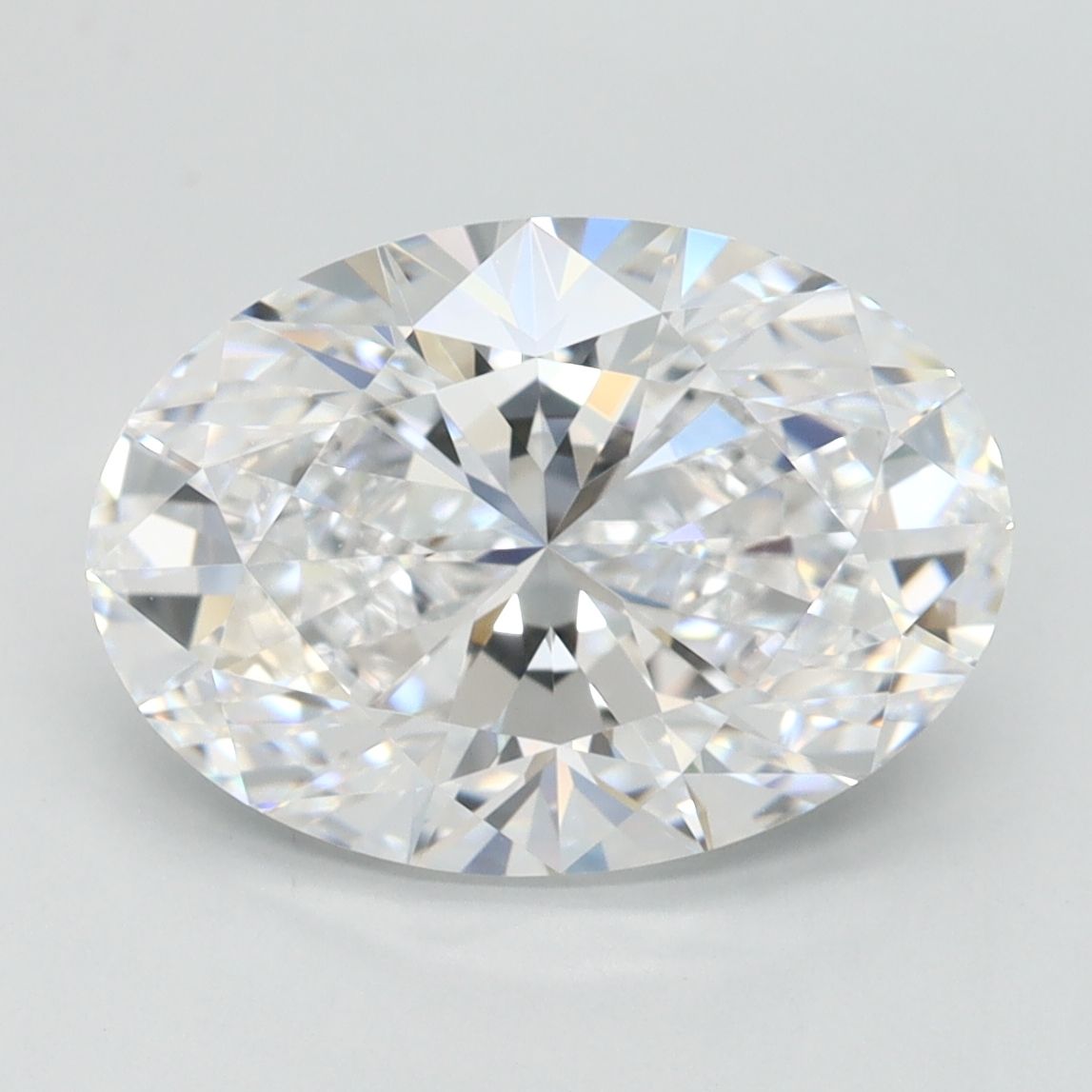 3.14 ct. oval Lab Grown Diamond front image