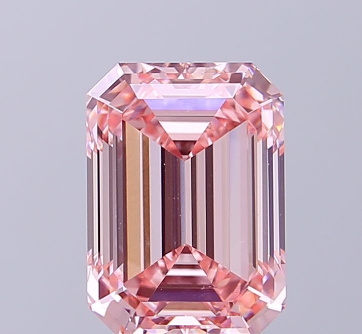 3.03 ct. emerald Lab Grown Diamond front image