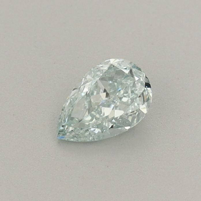 0.27 CT Fancy Intense Blueish Green PEAR