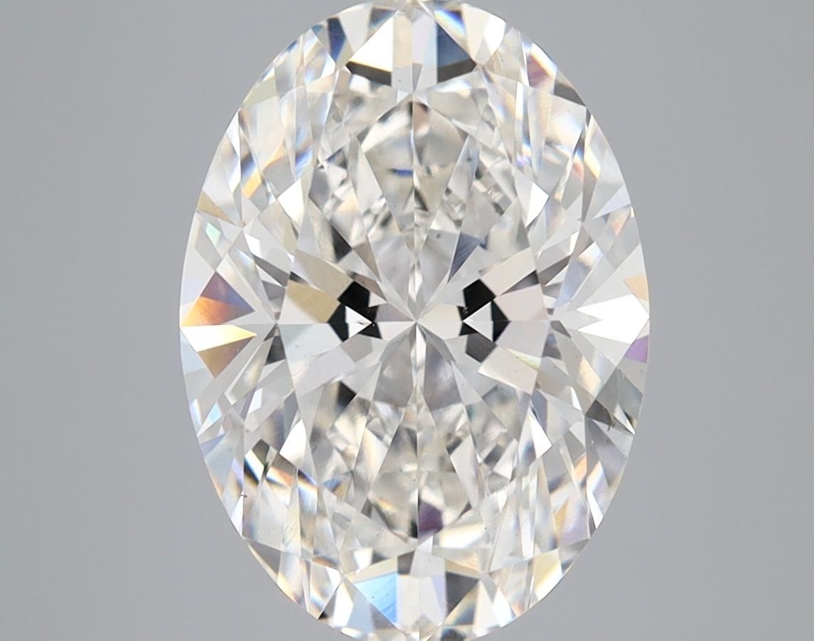 4.09 ct. oval Lab Grown Diamond front image