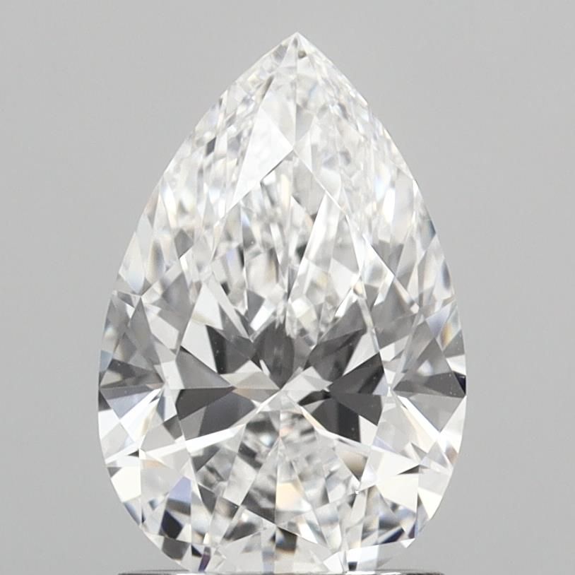 1.64 ct. pear Lab Grown Diamond front image