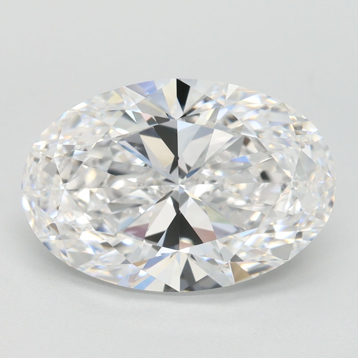 3.60 ct. oval Lab Grown Diamond front image