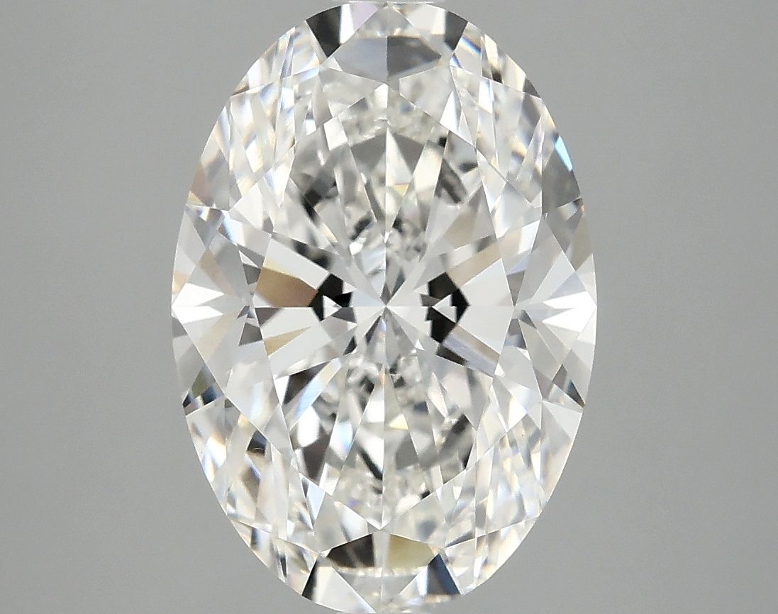 4.06 ct. oval Lab Grown Diamond front image
